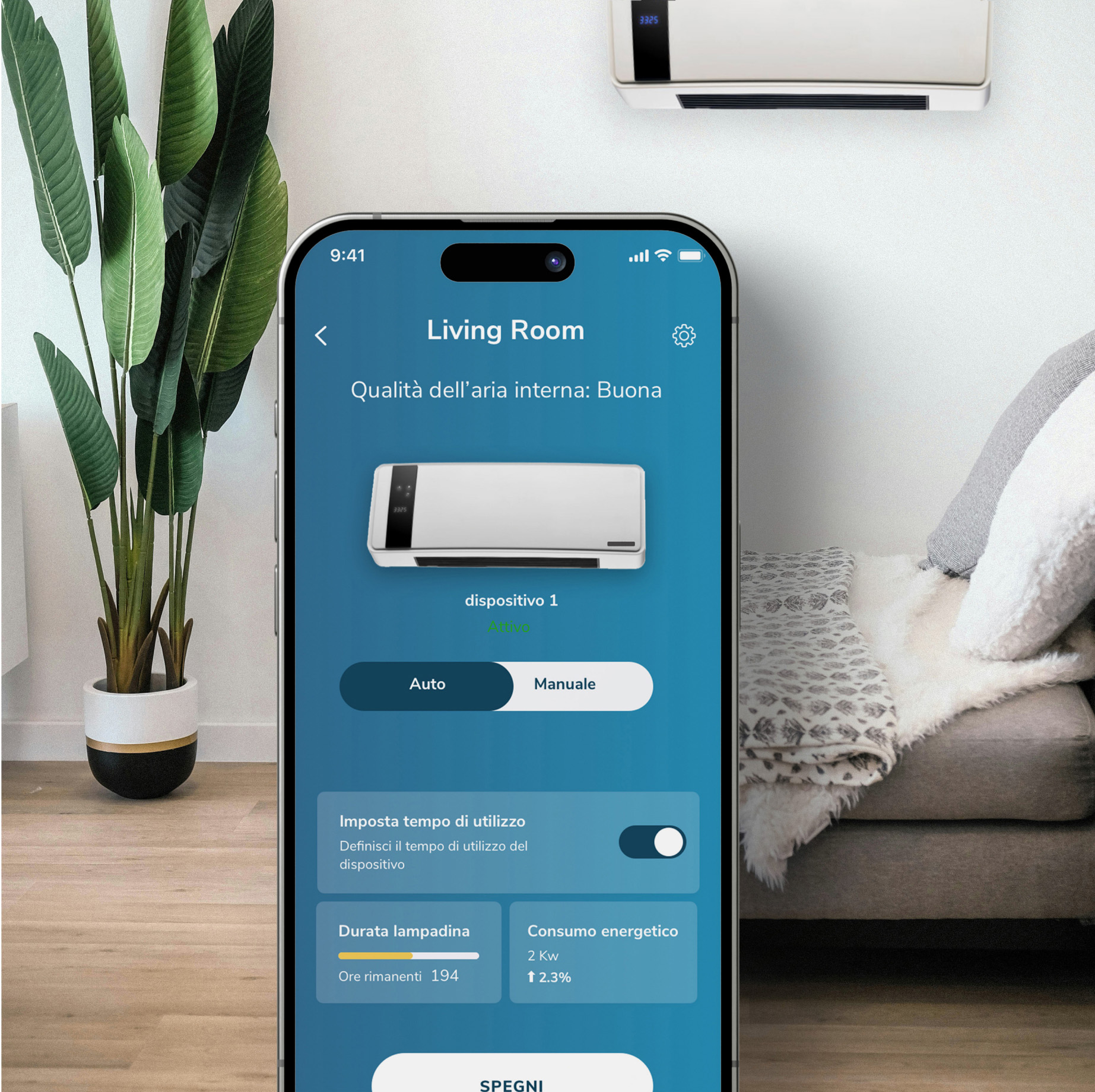Sanification IoT system